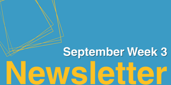 September Week 3 Newsletter