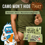 Heavy-Duty Tactical Grade Shart Wipes, Double Pack