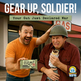 Heavy-Duty Tactical Grade Shart Wipes, Double Pack