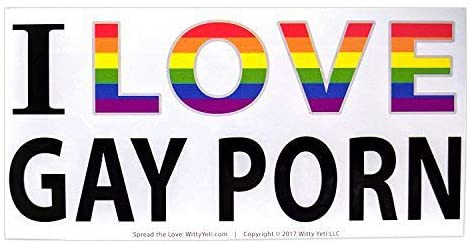 Main Product Image: White bumper sticker with 