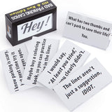 Alternative Product Image: Bad parking cards with humorous messages.