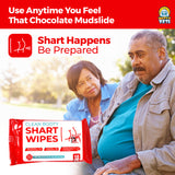 Alternative product image: "Clean Booty Shart Wipes" pack with a concerned-looking older couple in the background.